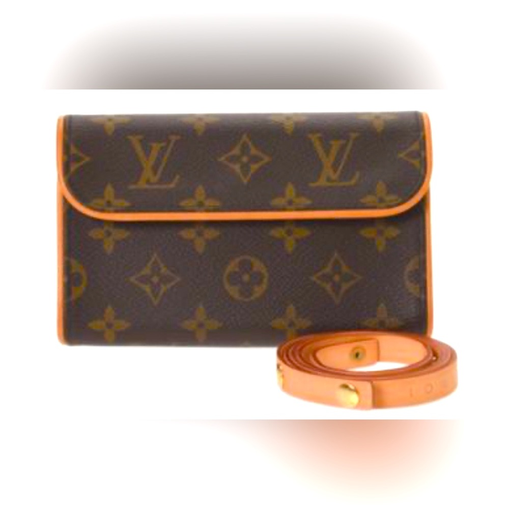 LOUIS VUITTON Pochette Florentine Monogram canvas M51855 Brown
